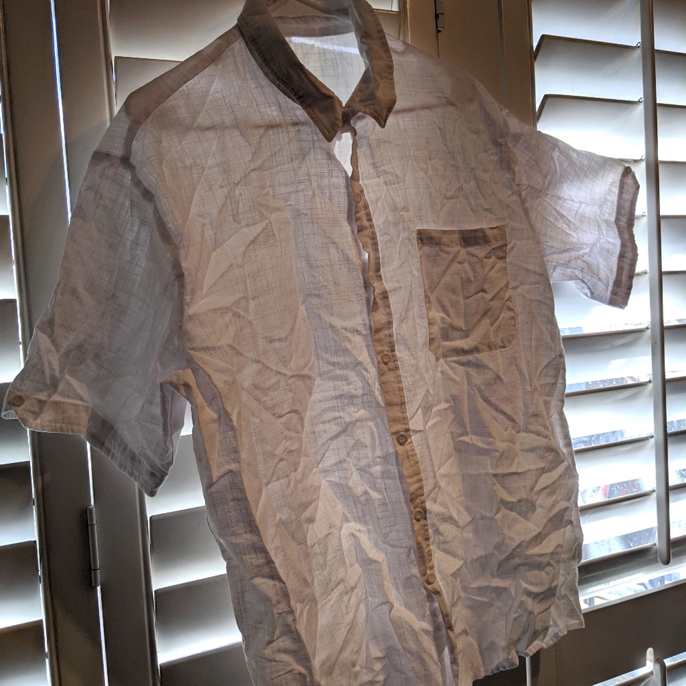 Guys  button down shirt 2large